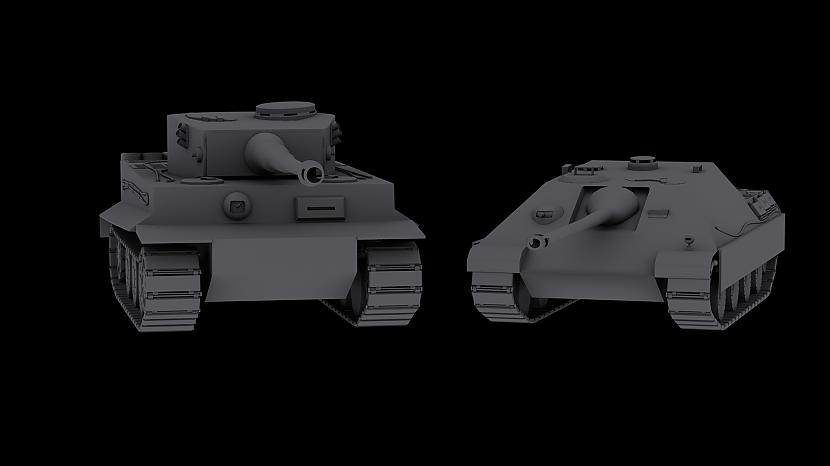  Autors: godie 3DS MAX Panzerkampfwagen Tiger