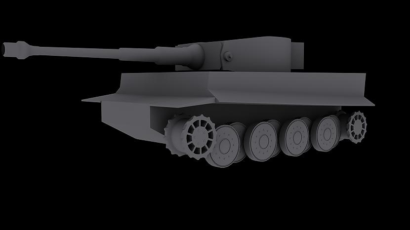 Uztaisam šasiju Atkal... Autors: godie 3DS MAX Panzerkampfwagen Tiger