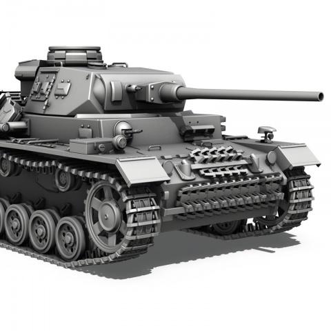 Vācu Panzer 3 Autors: Bucitis1 2.P.K vācu un krievu tanku salīdzinājums (2.daļa)