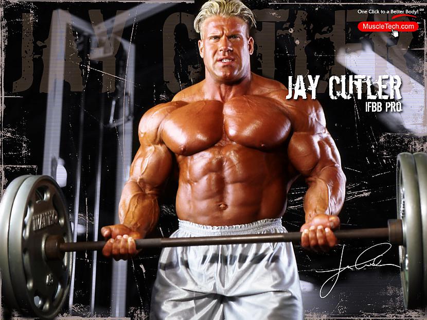  Autors: Tapiic IFBB professional bodybuilder Jay Cutler