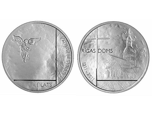 Un Latvijas lats arī ir... Autors: iDIE 18 neparastākās monētas pasaulē.