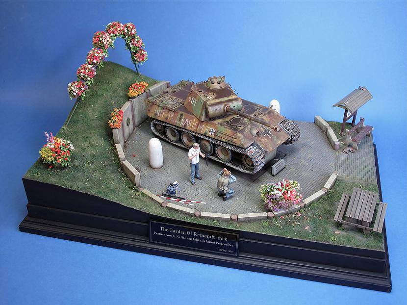  Autors: ecefec Diorama with german tank