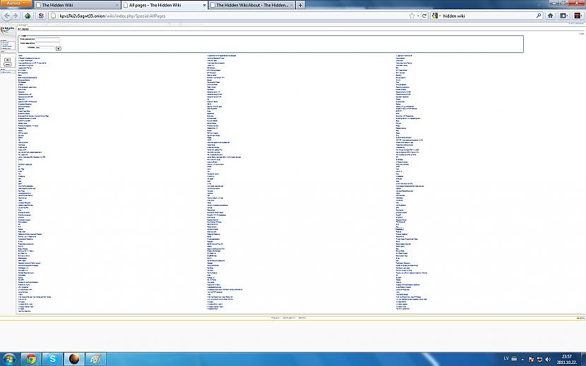 Un visas lapas atvainojos par... Autors: LielaisTeetuks Hidden Wiki