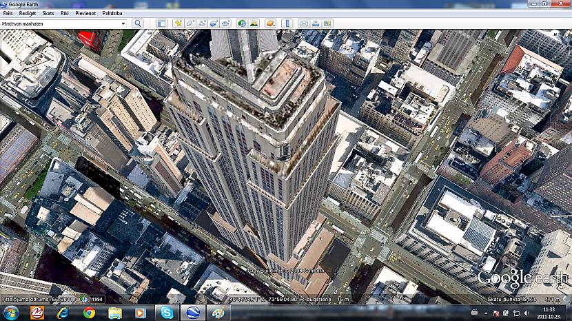 Empire State Building Roof Autors: Amerikas Patriots My New York In GoogleEarth.