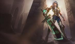 Riven Autors: DroopY League of Legends artwork.