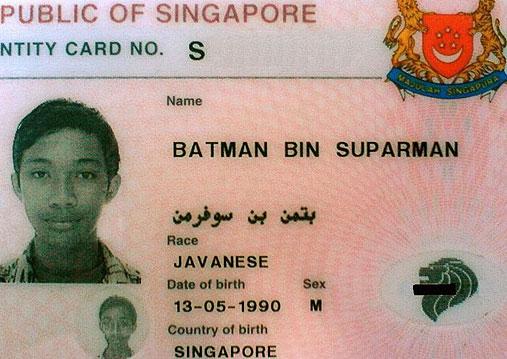 Batman Bin Superman negribās... Autors: Slinkums 10 ļoti neveiksmīgi vārdu īpašnieki!