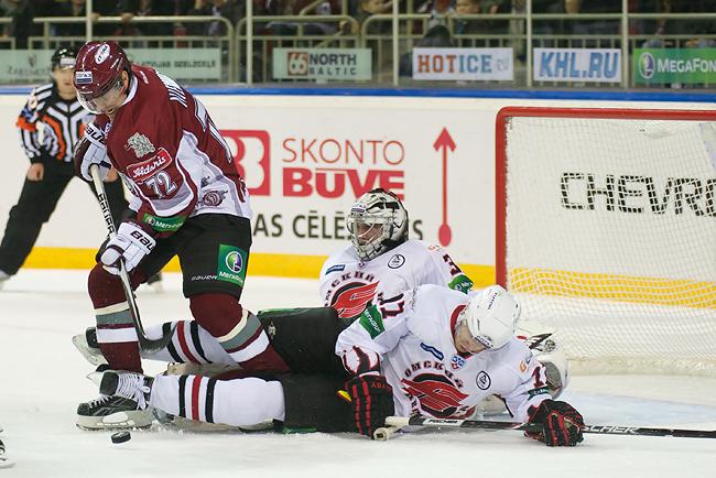   Autors: ak34 Foto: Dinamo piekāpjas Omskas Avangard