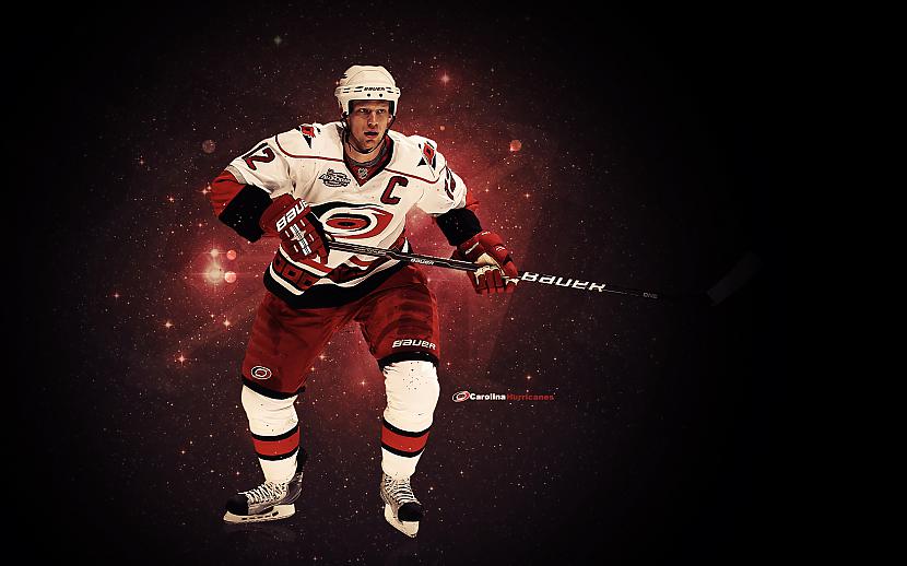 Eric Staal by Black Star Autors: Pakitoo Hockey Wallpaper's
