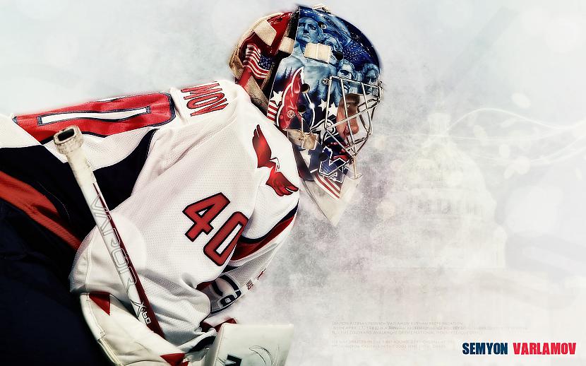 Semyon Varlamov by Black Star Autors: Pakitoo Hockey Wallpaper's