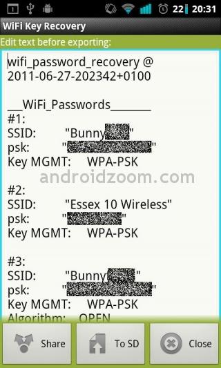 WiFi key recowery Ar scarono... Autors: marlboro Noderīgas, interesantas un bezjēdzīgas aplikācijas.