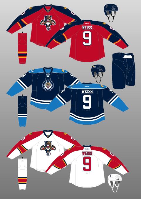 Florida Panthers Autors: axell99 2011-2012 gada sezonas NHL uniformas