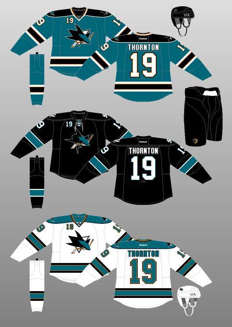 San Hose Sharks Autors: axell99 2011-2012 gada sezonas NHL uniformas