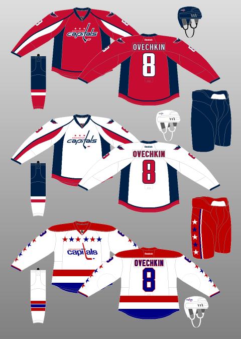 Washington Capitals Autors: axell99 2011-2012 gada sezonas NHL uniformas