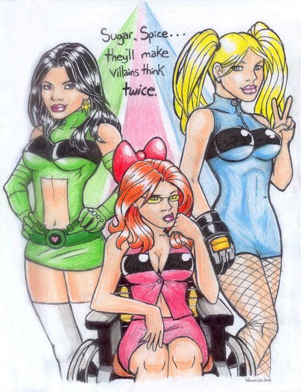 The power puff girls Autors: MetalBall Cartoon Characters