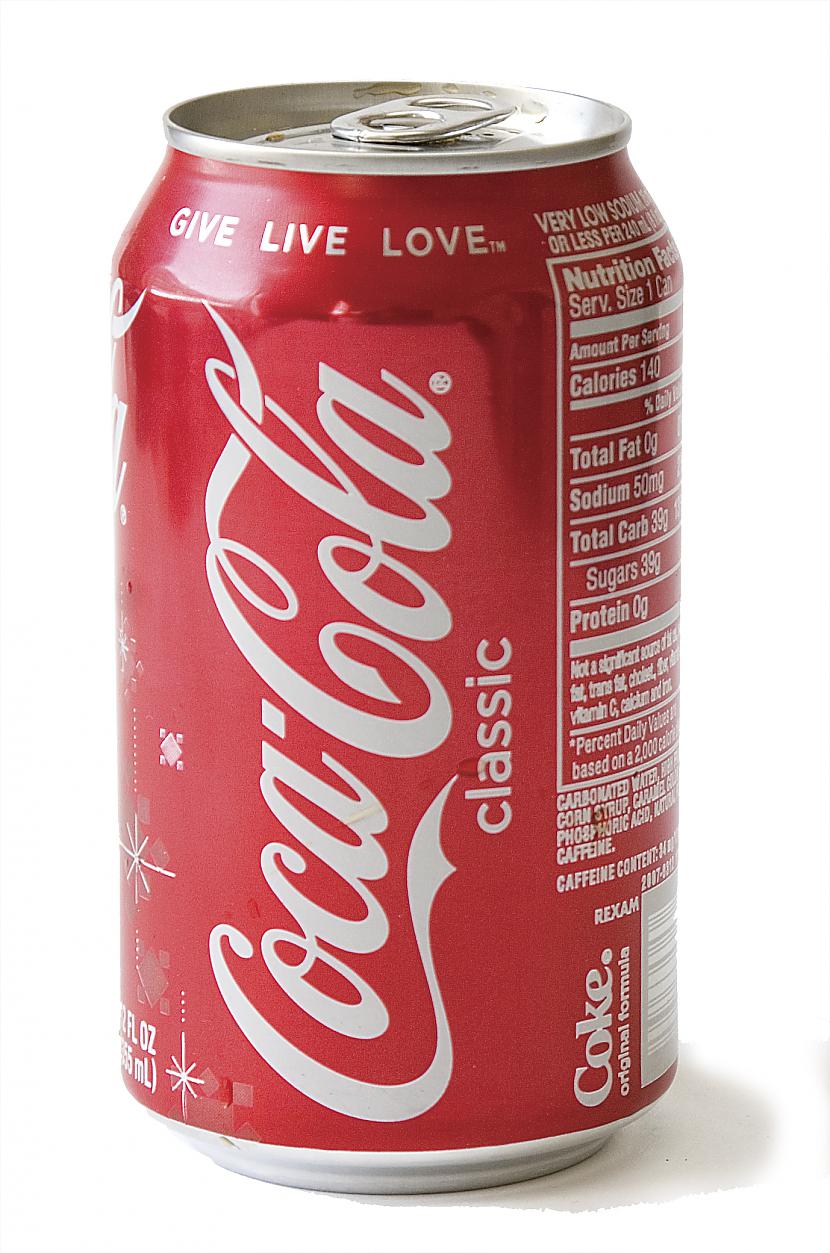 Parastā CocaCola bundžā Autors: amazones makaks Coca-Cola