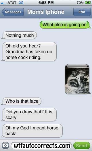  Autors: AwesomeOne autocorrect strikes again part 3