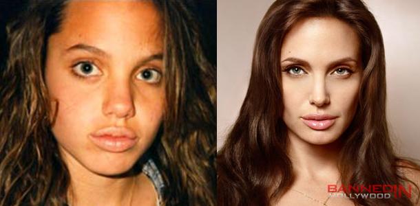 Angelina Jolie Autors: Dīleris Kā laiks izmainīja slavenības.2