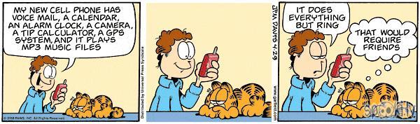 Garfilda jaunākais komikss Autors: Sehmeta Garfield
