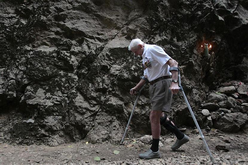 87 gadus vecais kara veterāns... Autors: Alter Ego Dzelzceļš uz elli