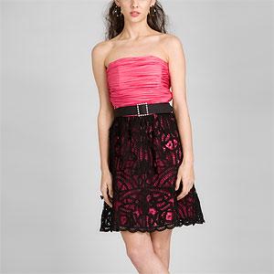 pink  black lace dress Autors: maijroziite Kārtējā svētku kleita