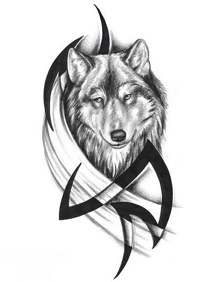 Vilks Simbolizē agresivitāti... Autors: Sadwolf Dzīvnieku tetovējumu nozīme.