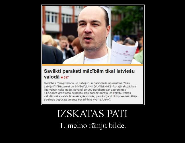 izskatas pati