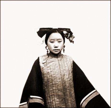 Senajos laikos Ķīnā frizūras... Autors: elements Retākās Ķīnas fotogrāfijas