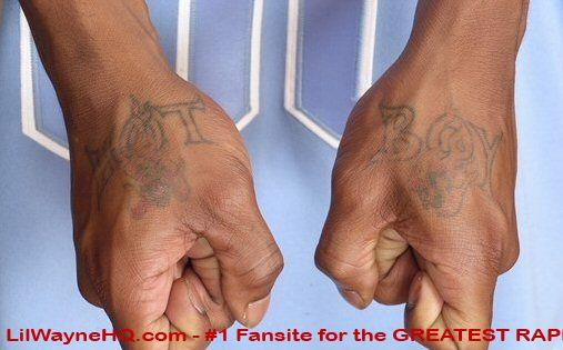 His Hot Boys tattoo on his... Autors: Chiko1 Lil Wayne Tattoo Nozīmes ( ENG)