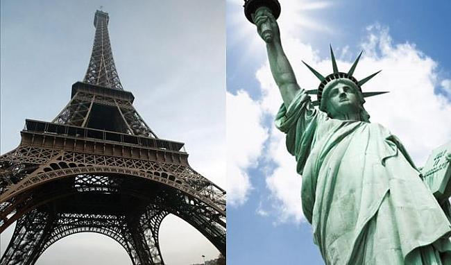 Eifeļtornis Parīzē324m garš vs... Autors: Rolix322 Eiropa VS ASV