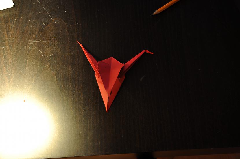 lai izskatītos scaronādi Autors: The Anarchist StepByStep: Origami Dzērve