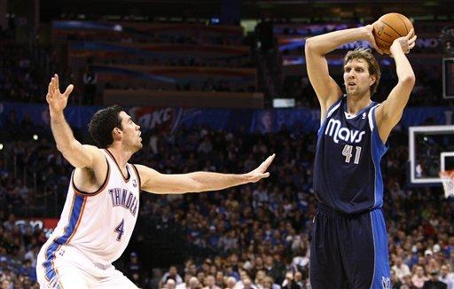   Autors: kruuz Oklahoma "Thunders" pret Dallas "Mavericks"