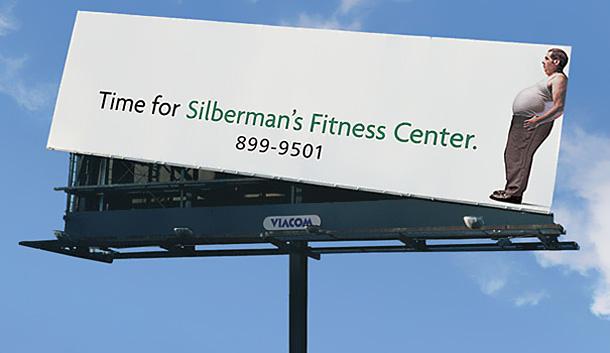 Silbermans Fitness Center Autors: battery Kreatīvas reklāma - 4. daļa.