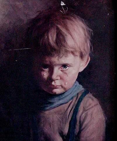 Orģinālais Crying Boy attēls Autors: The Anarchist Cauri interneta nolādētākajiem failiem