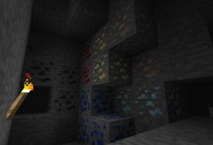 Various Ores that can be mined Autors: Eglītis Minecraft [ENG]