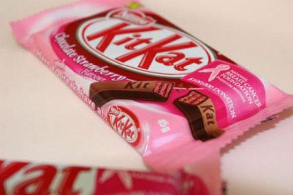 KitKat Strawberry Autors: LoccoFreak Pazīstamu brendu reti produkti