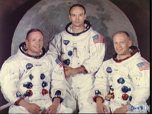 Apollo 11 komanda Autors: raimis Daudz laimes 40. uz mēness uzkāpšanas gadadienā!