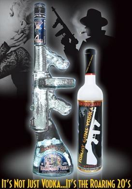 The œTommy Gun Vodka is... Autors: Fosilija Luxus vodkas