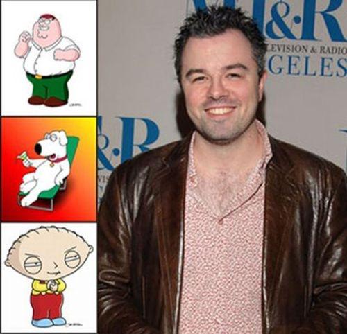 Seth MacFarlane as Peter Brian... Autors: Darknet Cilvēki kuri ierunā populārus multeņu tēlus