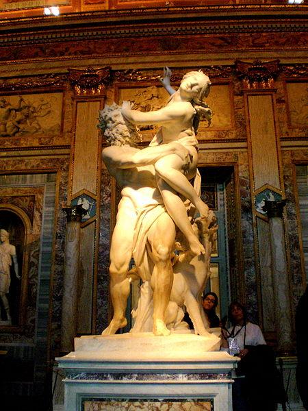 skulptūra  quotThe Rape of... Autors: Verbatim Džovanni Lorenco Bernīni ( izcilākais 17.gadsimta tēlnie