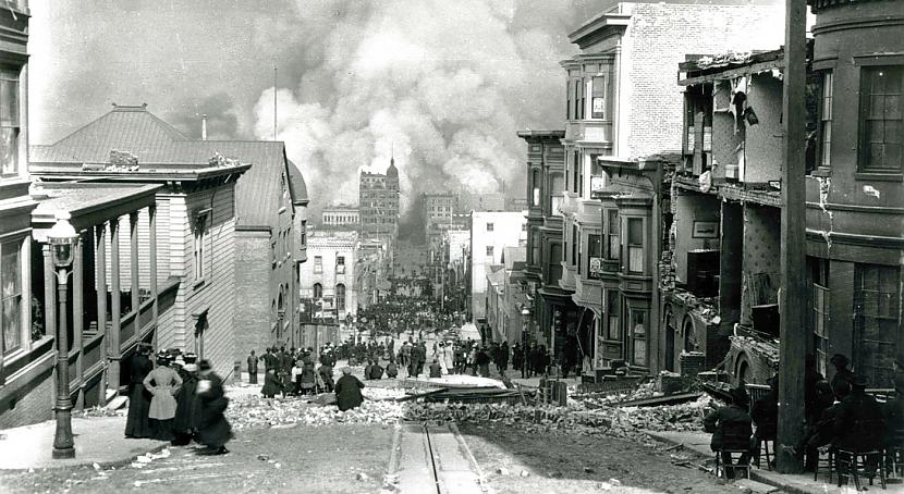 San Francisco 1906gada... Autors: UglyPrince 15 slavenas vēsturiskas bildes!