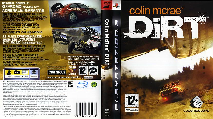 Colin MCRae Rally  Dirt ... Autors: A N I M A L Colin MCRae Rally Attīstība