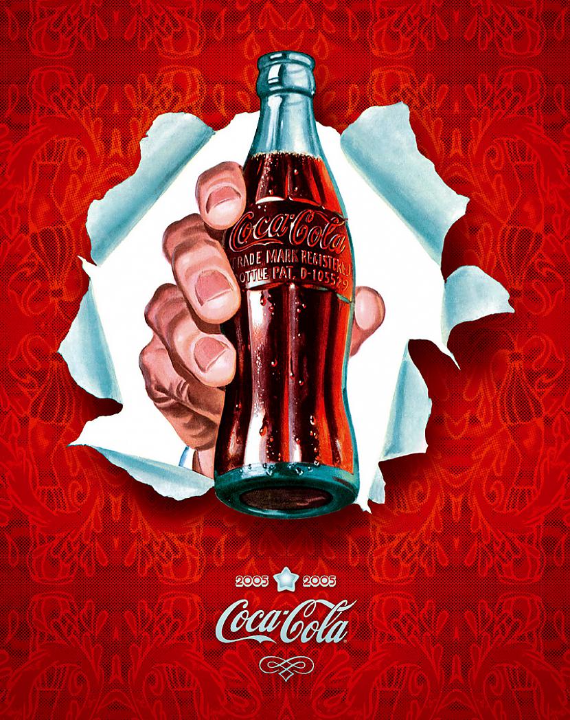 Pirmais plakāts pasaulē kurā... Autors: varenskrauklis IESPĒJAMS, nedzirdēti fakti par Coca Colu!