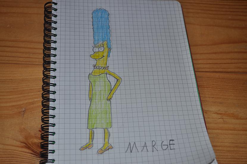 Marge Simpson Autors: Ronis 18 Zīmētie Simpsoni