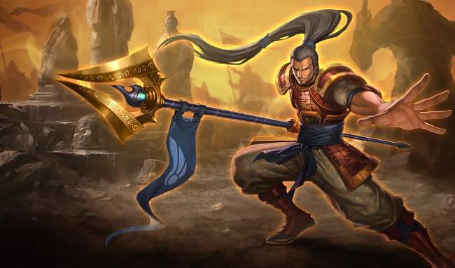 Xin Zhao Imperial Autors: Torquemada League of Legends chinese art