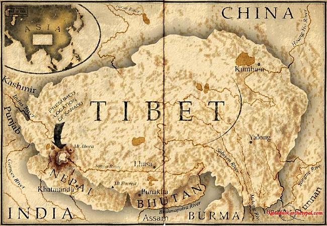 Tibetas ģeoloģija Pirms 40... Autors: Mr Cappuccino Tibeta un tās vēsture
