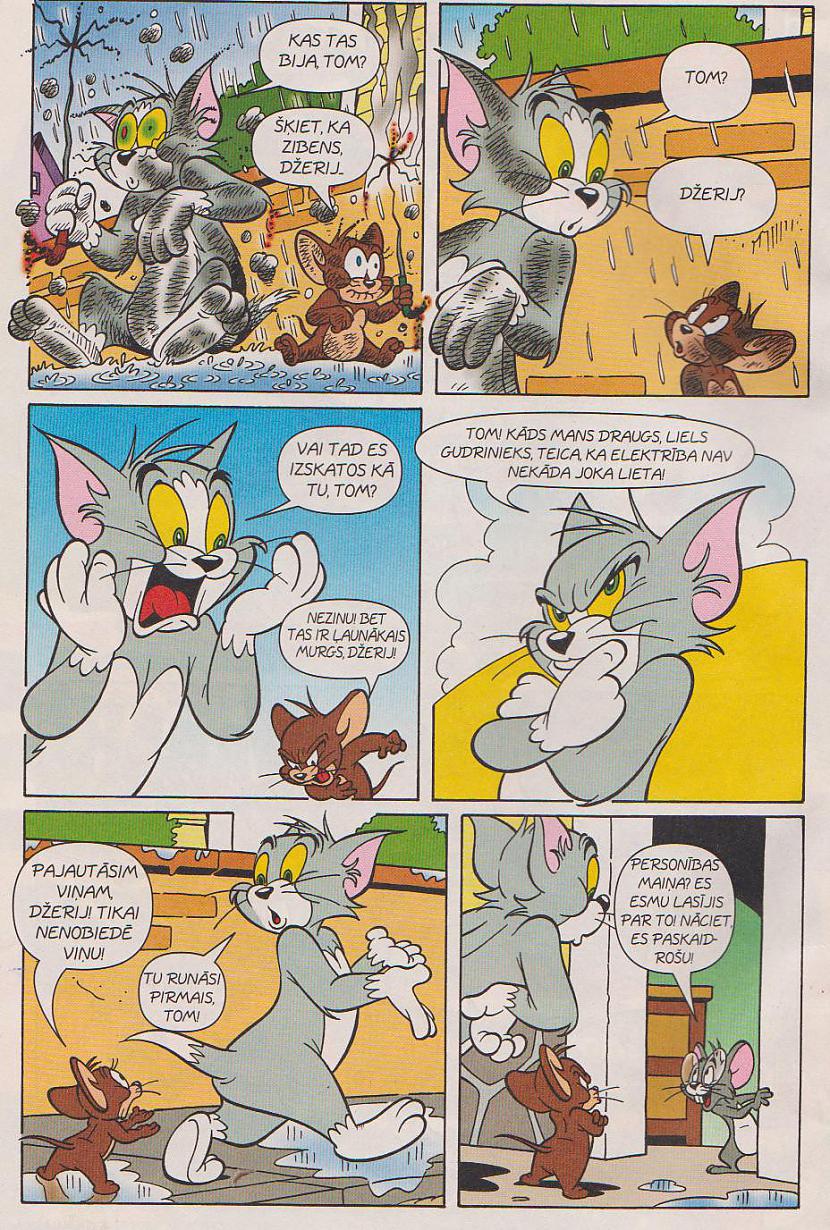  Autors: Laiker Tom & Jerry komiks