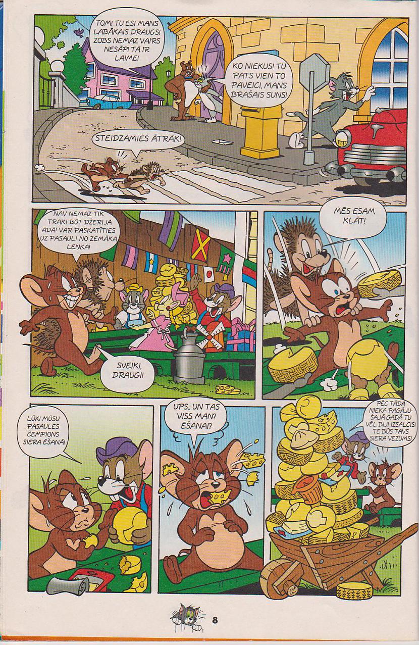  Autors: Laiker Tom & Jerry komiks