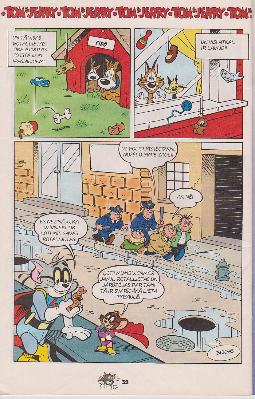  Autors: Laiker Tom & Jerry komiks #2