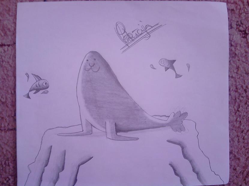 Ronis un lidojošas zivis D Autors: Gossip Batman Mani zīmējumi.