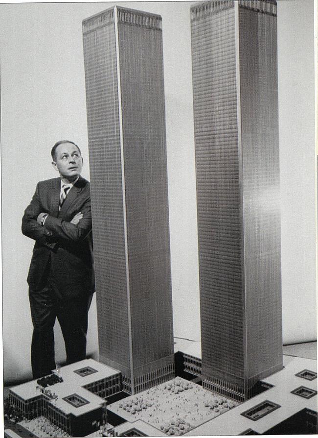 Ēku kompleksa makets 1964g Autors: Mornings PTC - Dvīņu torņi. Celtniecība